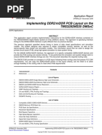 Implementing Ddr2/Mddr PCB Layout On The Tms320Dm335 Dmsoc: Application Report