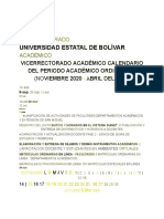 Calendario Pao Ii 2020-2021