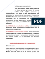 Habilidades para La Comunicación Grupo 6 UNELLEZ