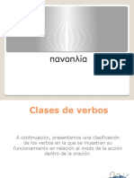 3 Clases de Verbos Griego