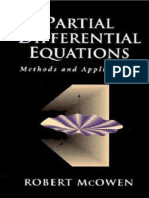 MC OWEN, ROBERT - Partial Differential Equations. Methods and Applications