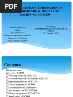 Study of Discharge Mechanism in Electrochemical Discharge Machining Process