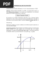 Diferencial de Una Función