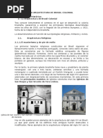 La Arquitectura de Brasil Colonial Tipologias