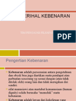 Perihal Kebenaran FILSAFAT