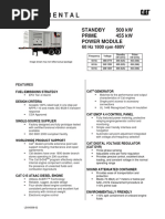 Xq500 Rental: Standby 500 KW Prime 455 KW Power Module