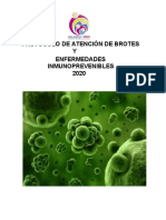 2020 Protocolo y Ruta para El Manejo de Enfermedades Inmunoprevenibles