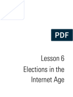 Lesson 6 - Elections in The Internet Age