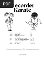 Recorder Karate STUDENT 1