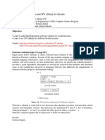 Lab 9: Synchronization and CPU Affinity For Threads: Objectives