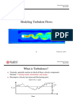 Modeling Turb. Flow With Fluent