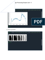 Image Processing Outputs Lab - 3: 1) Histogram