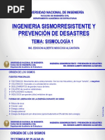 INGENIERIA SISMORRESISTENTE - Tema 01 - Sismología - v1