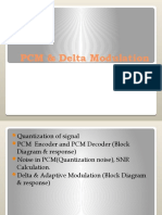 CB and Delta Modulation