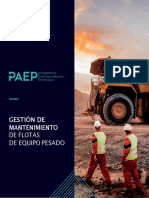 PAEP Gestión de Mantenimiento de Flotas de Equipo Pesado