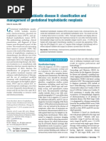 Gestational Trophoblastic Disease II: Classification and Management of Gestational Trophoblastic Neoplasia