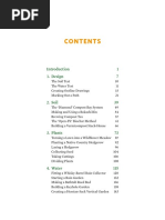 The Ecological Gardener Table of Contents