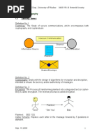 Conventional Encryption