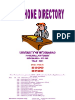 Telephone Directory-HCU