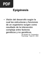 Epigenesis