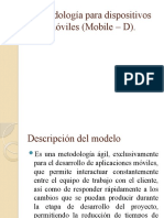 Metodología para Dispositivos Móviles (Mobile - D