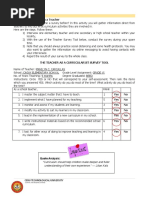 Do The Assignment Activity: Interview With A Teacher