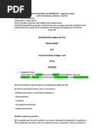 Taller de Preguntas Sobre Conceptos de Logística Del Frío