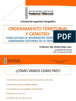 Ordenamiento Territorial y Catastro Gladys Rojas