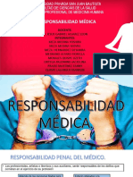 RESPONSABILIDAD MEDICA - Medicina Legal