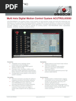 Multi Axis Digital Motion Control System ACUTROL®3000: Flexibility Reliability