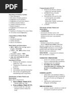 Osmosis: Major Fluid Compartment