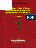 Rugaciuni Către Sfântul Mare Mucenic Gheorghe, Purtătorul de Biruinţă