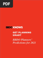 BBDO - Planners Predictions For 2021 - EN