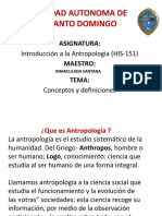 Unidad I Int. A La Antropologia