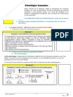 La Genetique Humaine Cours