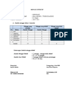 Minggu Efektif Dan Jam Efektif