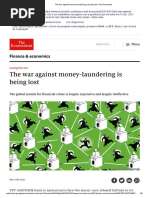 The War Against Money-Laundering Is Being Lost - The Economist