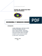 Economia Minera - Analisis EVA y MVA - Grupo 06