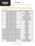 NOCO List