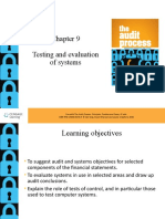 Testing and Evaluation of Systems