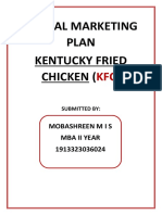 DIGITAL MARKETING PLAN KFC