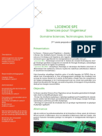 Licence SPI