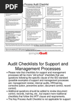 Free IATF Audit Checklist For Manufacturing Processes