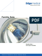 Lampara para Cirugia Doble Preparada para La Conexion de Dos