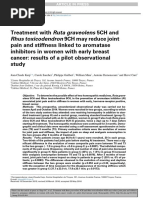 Treatment With Ruta Graveolens 5CH and Rhus Tox