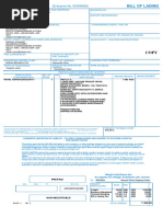 Höegh Autoliners AS: Bill of Lading