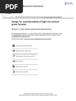 Design For Maintainability of High-Rise Vertical Green Facades