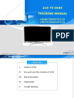 LCD TV Uc8X Training Manual: UN46C8000XFXZA UN55C8000XFXZA