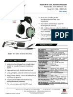 Model H10-13XL Aviation Headset: Technical Data