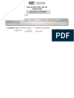 Evaluación Final - Calculo Integral - 2021-00-1